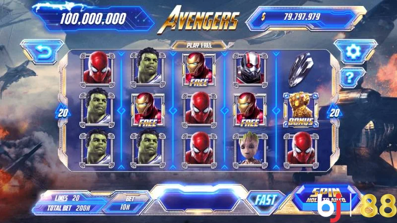 Sơ lược về slot avengers BJ88